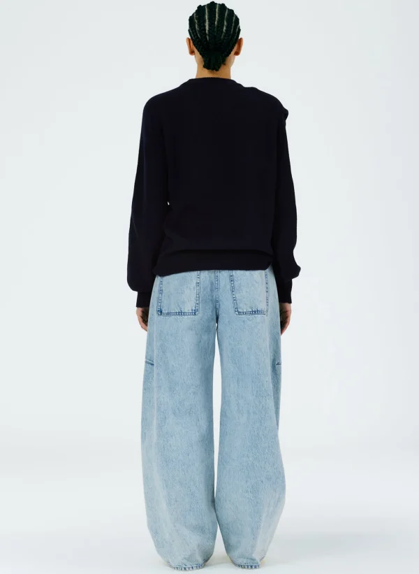 Tibi Acid Iceberg Denim Sid Jean - Regular Acid Iceberg Blue Shop
