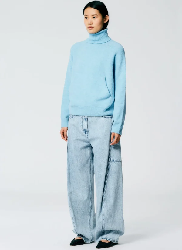 Tibi Acid Iceberg Denim Sid Jean - Regular Acid Iceberg Blue Shop