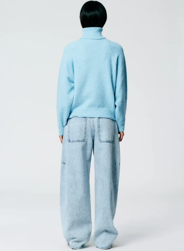 Tibi Acid Iceberg Denim Sid Jean - Regular Acid Iceberg Blue Shop
