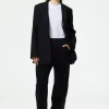 Tibi Active Knit Scottie Jogger Black Flash Sale