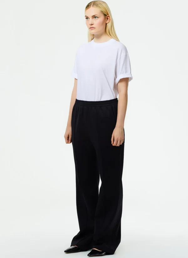 Tibi Active Knit Scottie Jogger Black Flash Sale