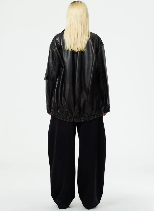 Tibi Active Knit Winslow Pant - Regular Black Store