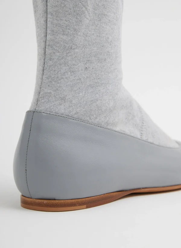 Tibi Borg Sock Shoe Grey Cheap
