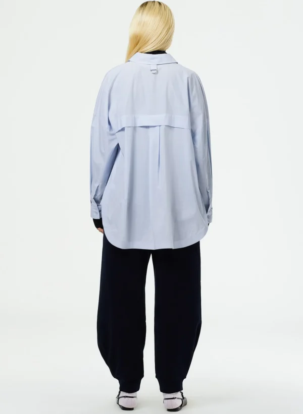 Tibi Calder Sweatpant Navy Shop