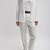 Tibi Crispy Nylon Kat Jogger White Best Sale