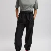 Tibi Crispy Nylon Wilt Pull On Jogger Black Online