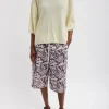 Tibi Crispy Sweater Oversized Easy T-Shirt Butter Store