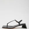 Tibi Georgia Sandal Black Cheap