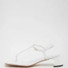 Tibi Georgia Sandal Optic White Hot