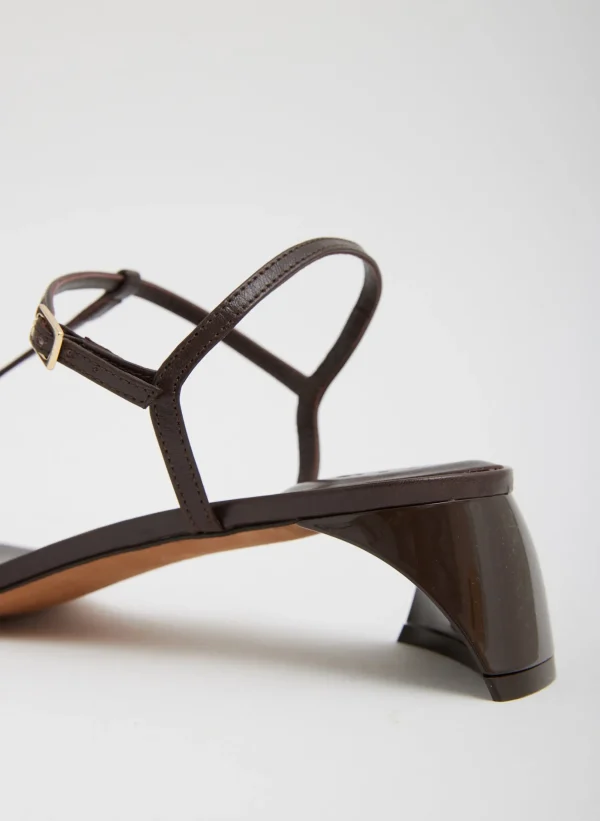 Tibi Georgia Sandal Brown Outlet