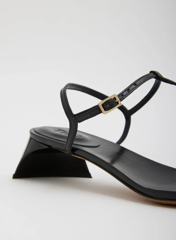 Tibi Georgia Sandal Black Cheap