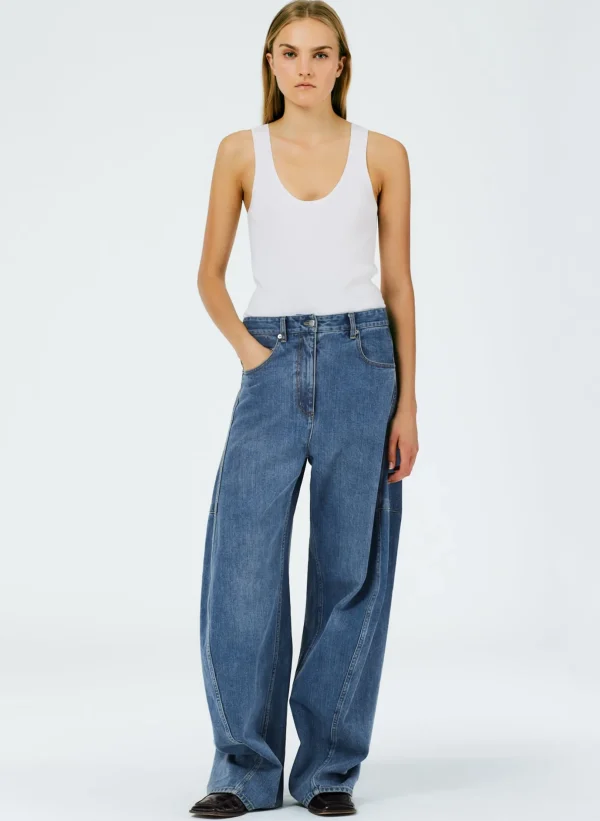 Tibi Giselle Tank Sweater White Shop