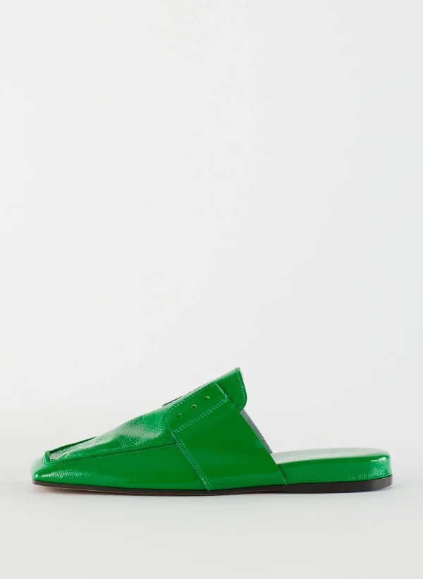 Tibi Granger Slide Green Discount
