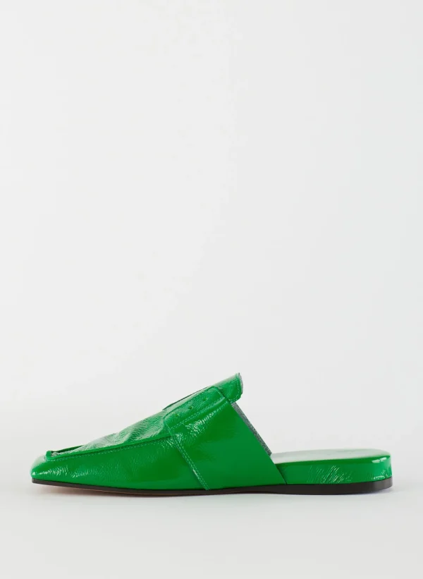 Tibi Granger Slide Green Discount