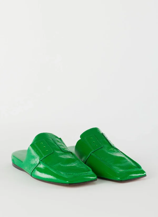 Tibi Granger Slide Green Discount