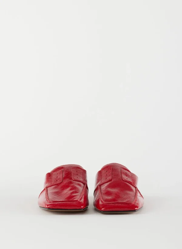 Tibi Granger Slide Cherry Red Online