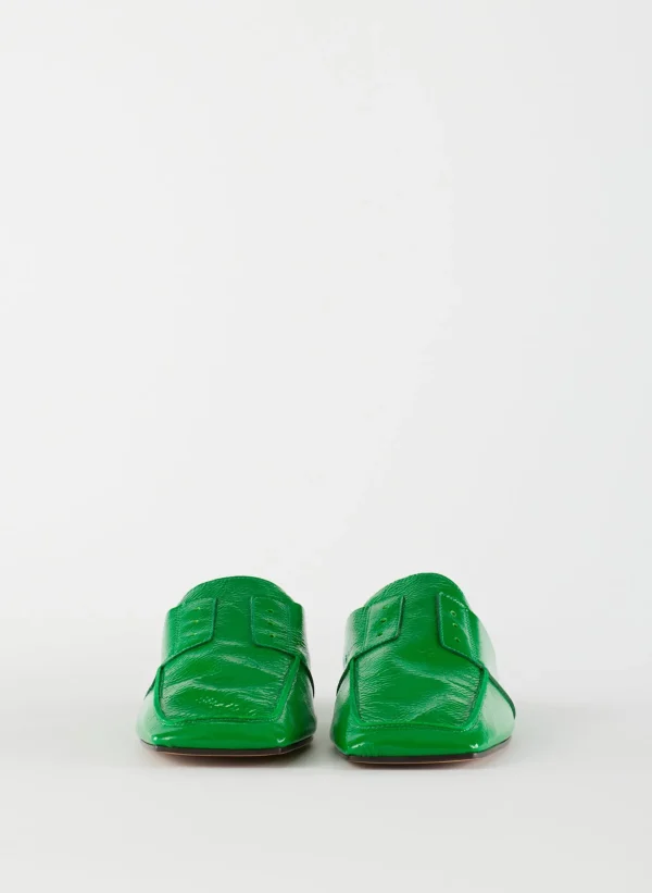 Tibi Granger Slide Green Discount