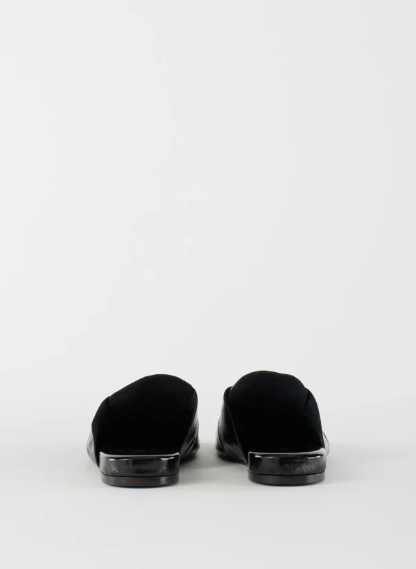 Tibi Granger Slide Black Store