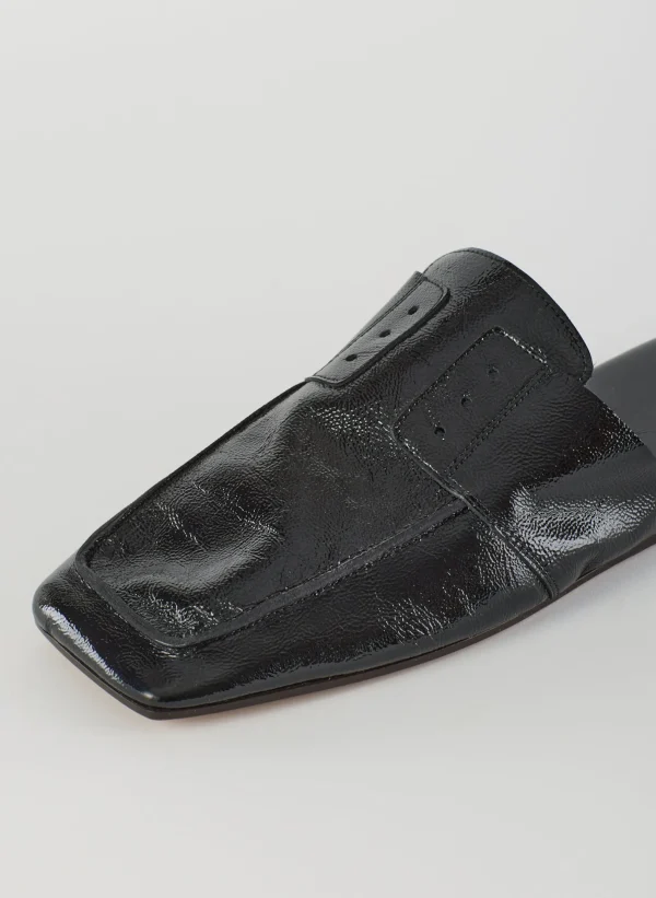 Tibi Granger Slide Black Store