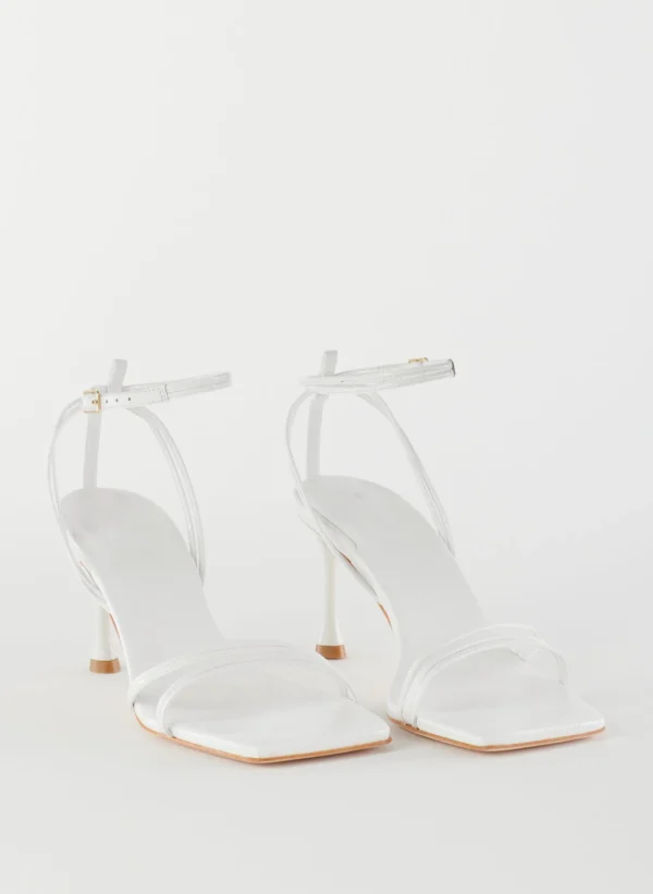 Tibi Guy Naplack Sandal White Best