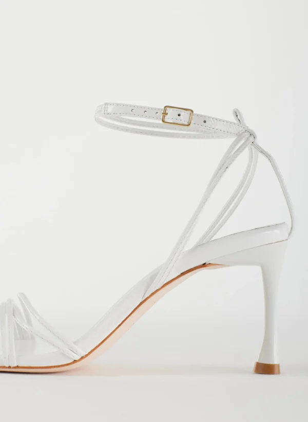 Tibi Guy Naplack Sandal White Best