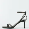 Tibi Guy Sandal Red Brown Hot