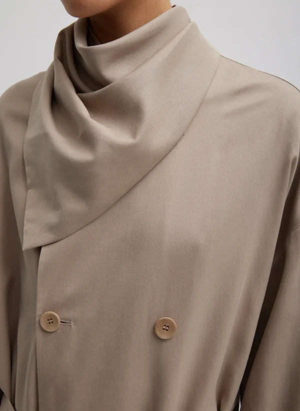 Tibi Lancaster Trench Stone Best
