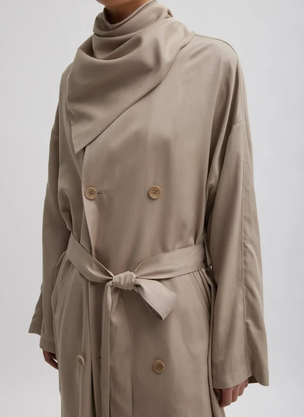 Tibi Lancaster Trench Stone Best