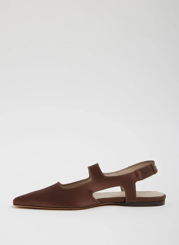 Tibi Malcolm Flat Brown Fashion