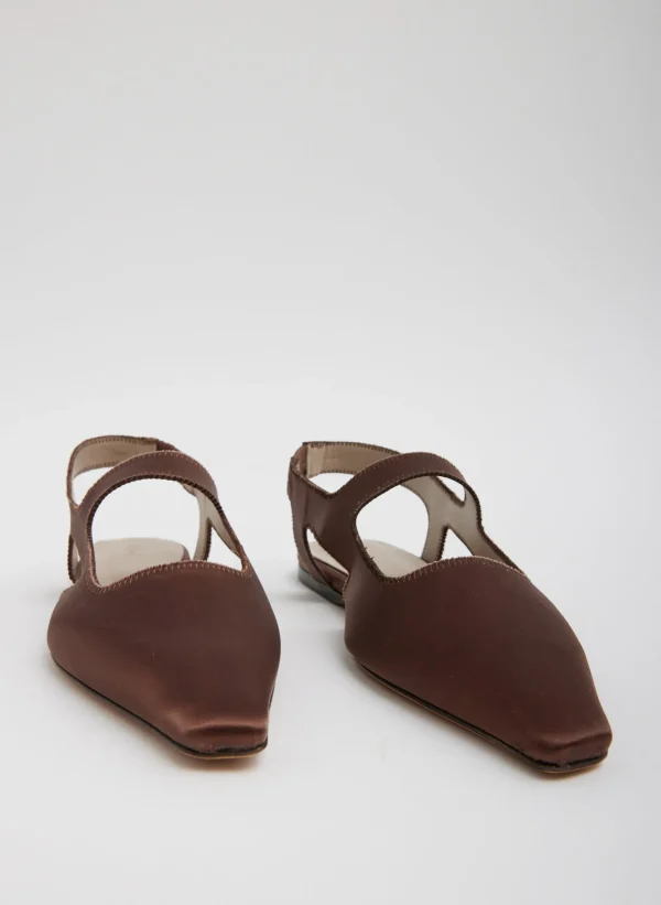 Tibi Malcolm Flat Brown Fashion