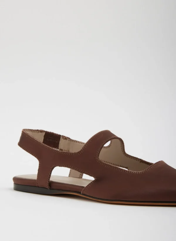 Tibi Malcolm Flat Brown Fashion