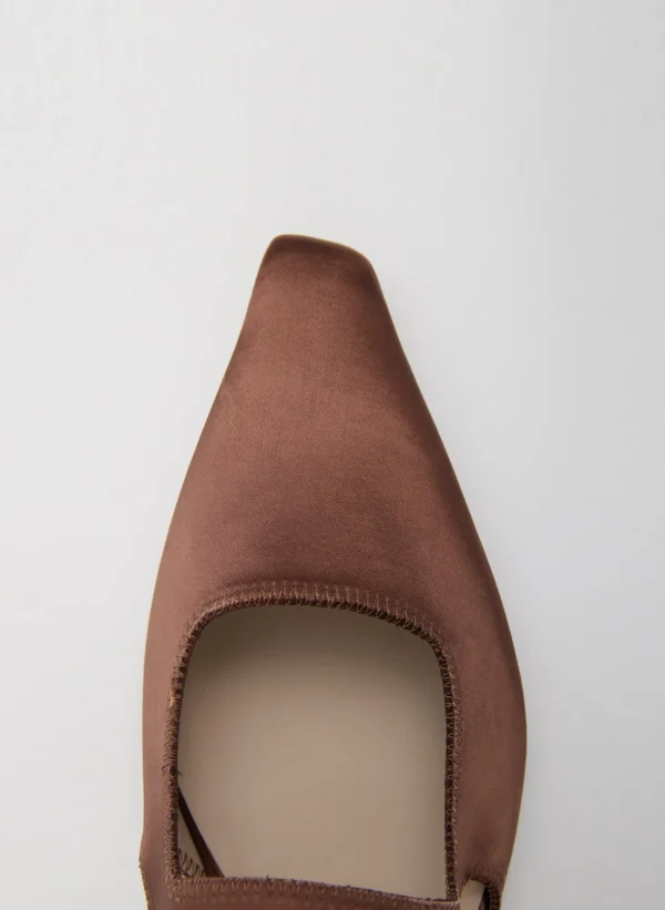 Tibi Malcolm Flat Brown Fashion
