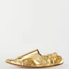 Tibi Metallic Mikhail Flat Gold Online