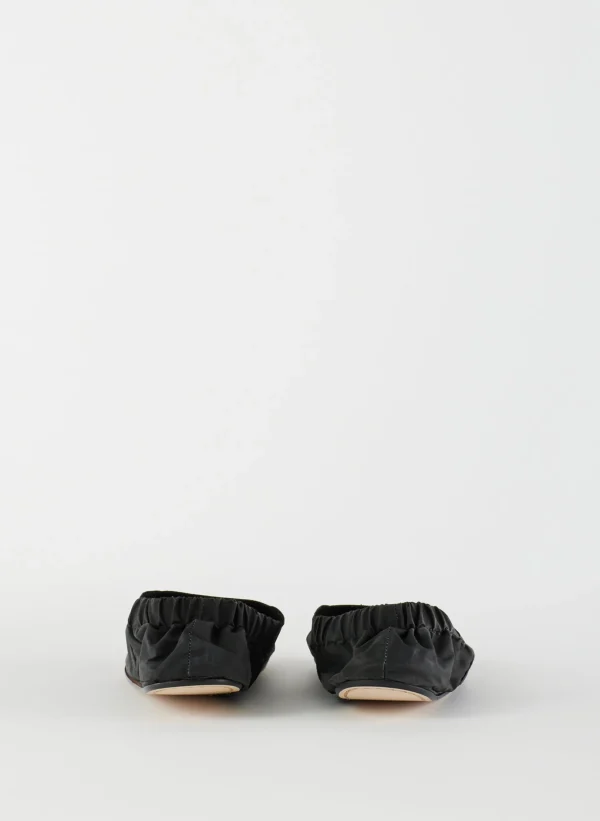 Tibi Mikhail Flat Black Cheap