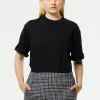 Tibi Perfect Unisex T-Shirt Black Fashion