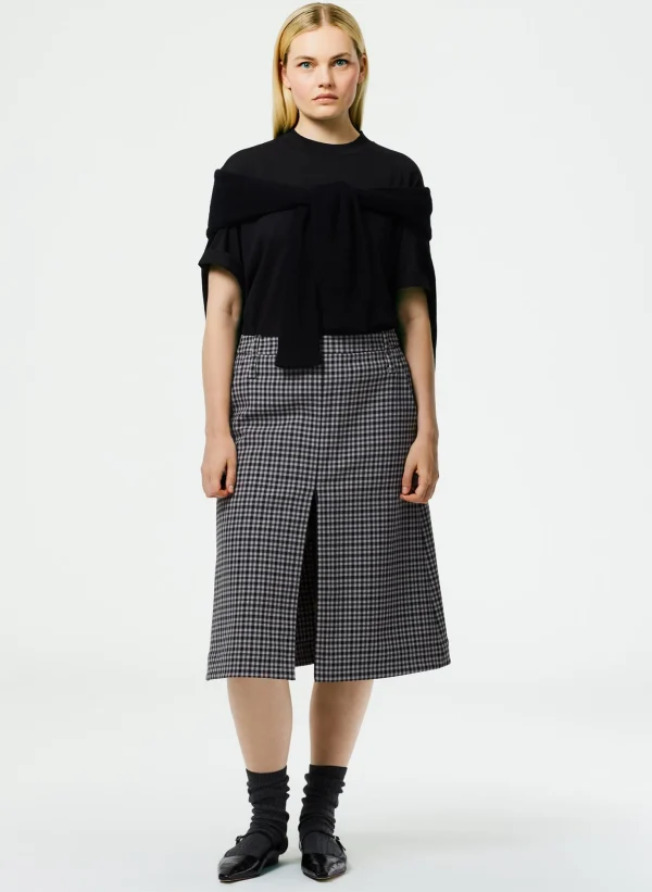Tibi Perfect Unisex T-Shirt Black Fashion