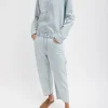 Tibi Summer Denim Cropped Slouchy Cargo Jean Bleached Denim Outlet