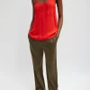 Tibi The Slip Cami Red Discount