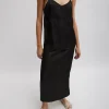 Tibi The Slip Skirt Black Cheap
