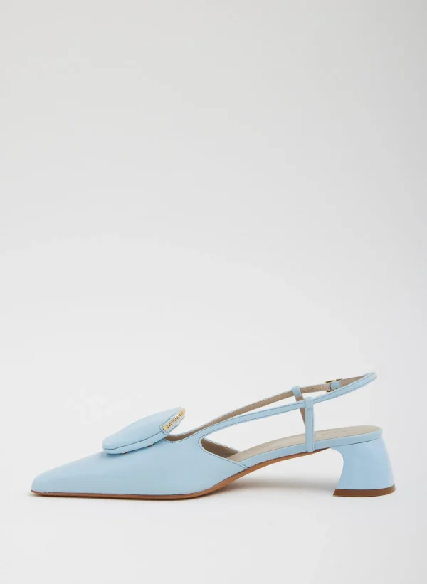 Tibi Victor Slingback Baby Blue Best