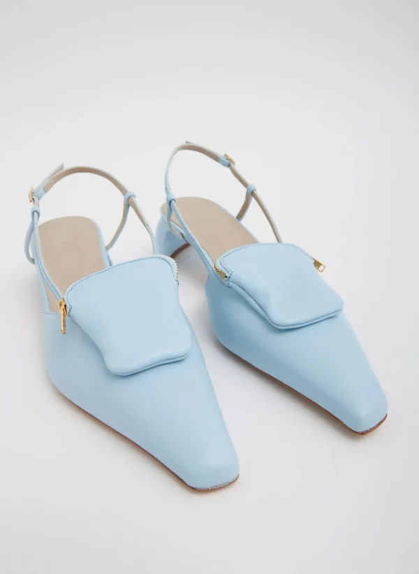 Tibi Victor Slingback Baby Blue Best