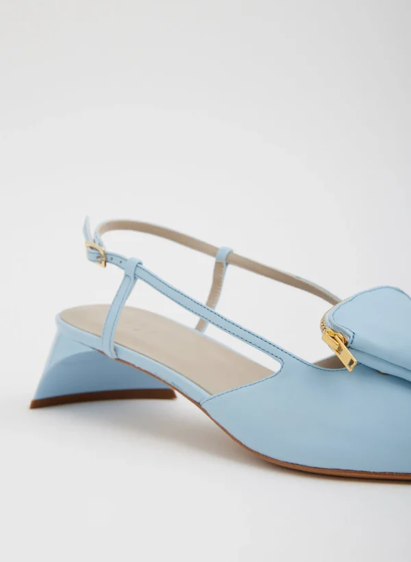 Tibi Victor Slingback Baby Blue Best